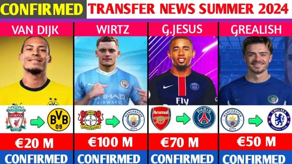 Transfer Window 2024-2025: The Biggest Moves and Shocking Deals